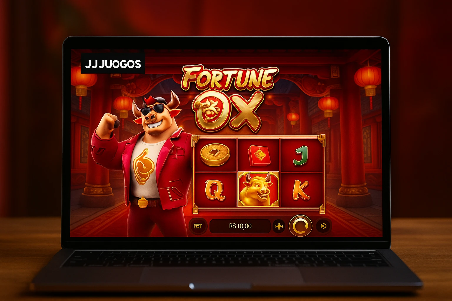 Fortune Ox no JJJJOGOS - Aposte Agora e Reivindique Seus Ganhos