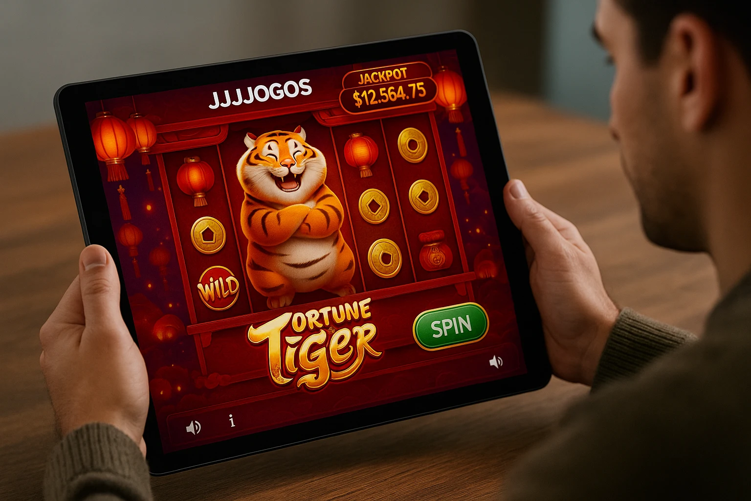 Fortune Tiger é um jogo imperdível no JJJJOGOS Casino