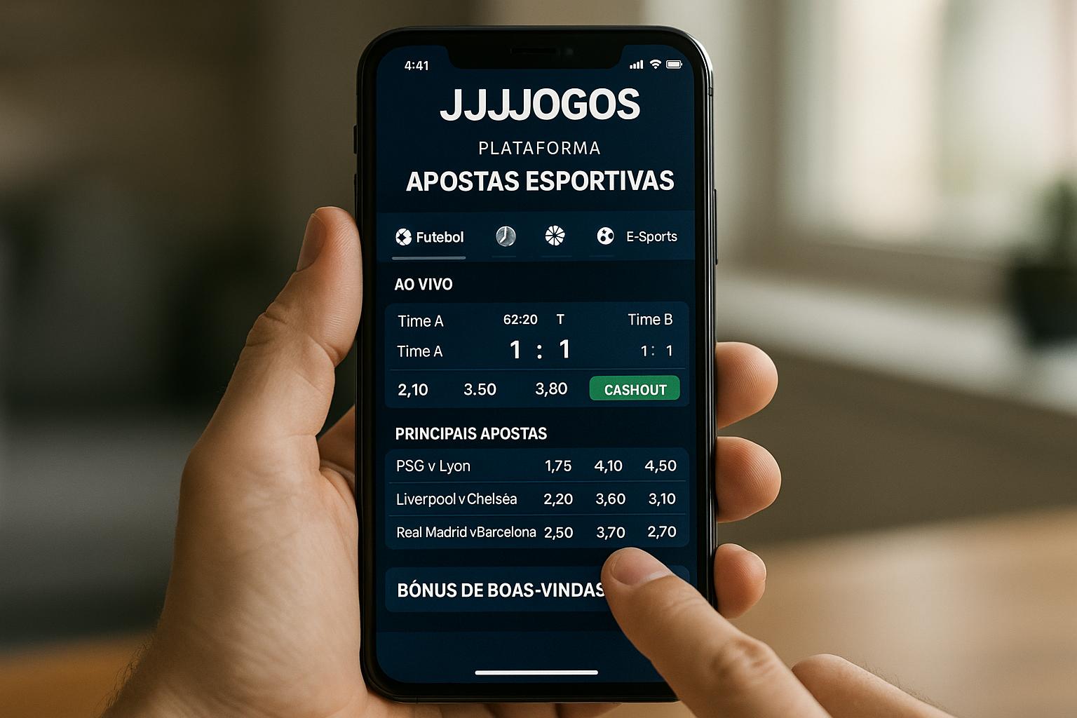 Apostas esportivas no cassino online JJJJOGOS