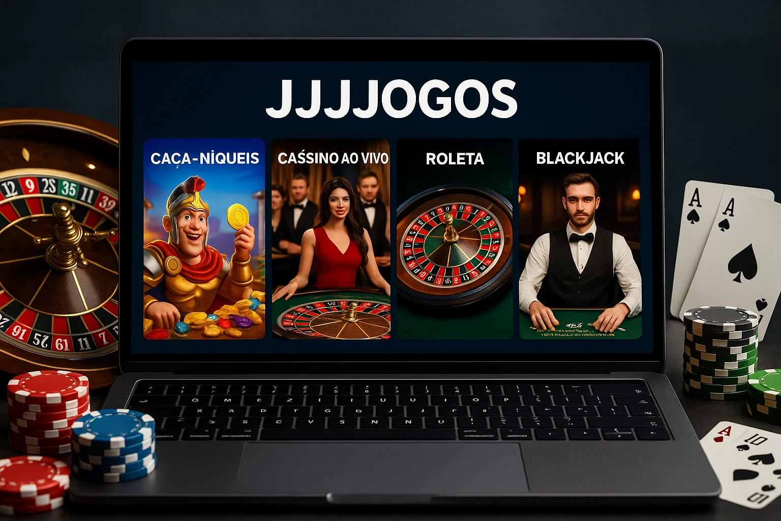 Jogos de cassino online inovadores e emocionantes na JJJJOGOS