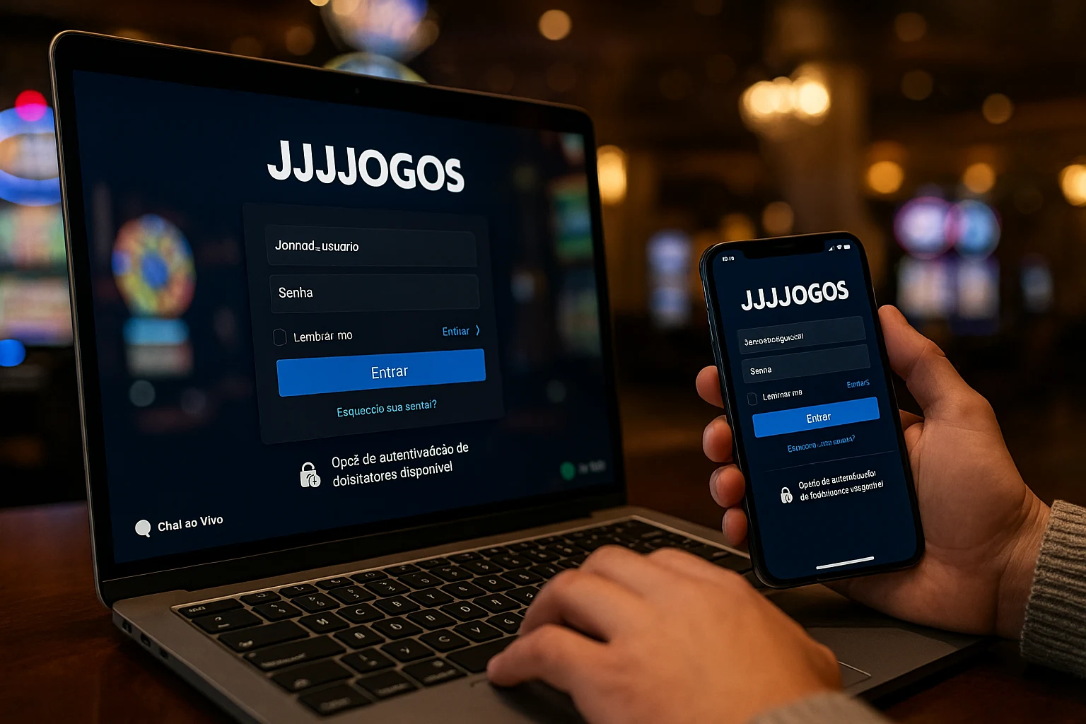 Não Perca tempo, o rRgistro na site JJJJOGOS