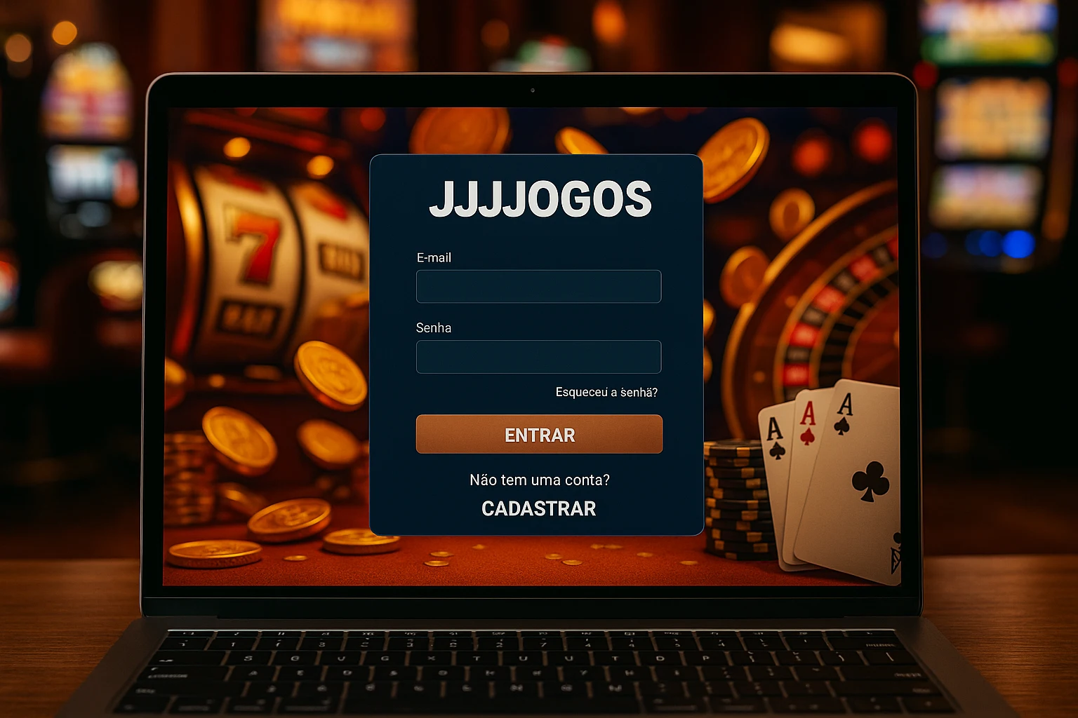 Registro na JJJJOGOS Garante Acesso a uma Vasta Seleção de jogo